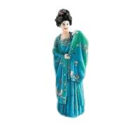 UnifearPro Miniature Figures Statuette Personnage 1/87 Chinoise Figurines Beauté Ancienne Modèle Sculpture Costume Traditionnel Matériau Résine Adapté pour Jeux, Modèle B