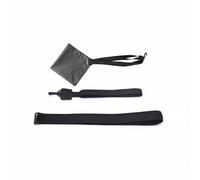 UnifearPro Parachute de Traînée de Natation Ceinture de Résistance Harnais avec Sangle Nylon et Boucle 360 Ajustable pour Travail de et Renforcement Global, Noir, 20CM