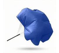 UnifearPro Parachute d'Entraîn Résistance Course Accélération Puissance en Polyester et Nylon 290D avec Ceinture Able Convient à Footing Football Rugby Entraîn Extérieur, Blue