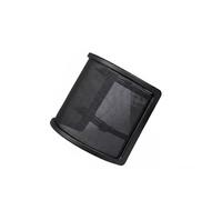 UnifearPro Pare-Souffle Bouclier Anti-plosives Filtre Écran Vent Pare--Forme Conception Ergonomique Courbée Maintien Bandes Élastiques Adapté à Chant Instruments, Noir, sans Éponge