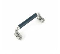UnifearPro Poignée Repliable de Meuble en Métal pour Armoire Industrielle Poignée Rabattable Ergonomique avec Revêtement Antidérapant Accessoire Utilitaire, 120MM, Acier Inox 304
