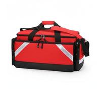 UnifearPro Sac de Secours Étanche Trousse Paramédicale Urgence Médicale Mallette Ambulancière Sacoche Intervention Construction Robuste Protection Du Matériel, Rouge