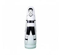 UnifearPro Soccer Training Dummy Mannequin Gonflable Adversaire de Football Pratique Dribble et Passe Ordinateur PVC Utilisation Répétée sur Plusieurs Séances Formation Jeunes, Blanc, 175 Cm