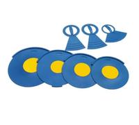 UnifearPro Srdine pr Cymbale D'entraînement | Conception Mlée Plate, Srdine percussion, Facile à Italler, Pad percussion Silencieux, pr Appartement, Débutants