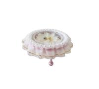 UnifearPro Table Maison Poupée Pastel, Rose, Table Basse Fleurie Rose