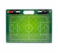 UnifearPro Tableau Football Planche Stratégique Outil Coaching Accessoire Analyse Surface Double Écriture PVC pour Encadrement Équipe Match Sportive, Portatif 11 Non-mag