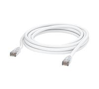 UniFi - Cordon de raccordement - RJ-45 (M) pour RJ-45 (M) - 5 m - 6 mm - STP - CAT 5e - moulé, extérieur, bloqué, robuste - blanc