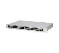 Ubiquiti Commutateur géré USW-PRO-48 – 48x Gigabit Ethernet + 4x SFP+ 10G – 176 Gbps – Rack 1U