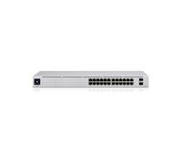 UniFi Switch USW-24-POE - Commutateur - Géré - 24 x 10/100/1000 (16 PoE+) + 2 x Gigabit SFP - Montable sur rack, de bureau - PoE+ (95 W)