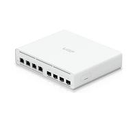 UniFi UISP Plus - Commutateur - Géré - 4 x 2.5GBase-T + 4 x Ethernet 10 Go SFP+ - de bureau, Montable sur rack, fixation murale - PoE passif (160 W)