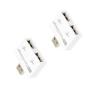 Unificateur de de données pour Batterie Centrale à Double Port USB 2.0 Femelle Dense pour périphériques d ' Ordinateur Extension de de données de Centrale Dense