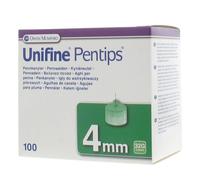 Unifine® Pentips® Aiguilles pour stylos stérile 32G 4mm AN3541 Canule 100 pc(s)