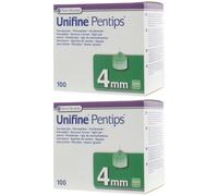 Unifine® Pentips® Aiguilles pour stylos stérile 32G 4mm AN3541 Canule 2x100 pc(s)