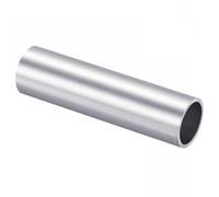 Unifizz 1 tube rond en aluminium 6063 de 28 mm de diamètre extérieur 24 mm ID 100 mm de long pour la maison, l'industrie et les loisirs créatifs
