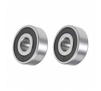 Unifizz 1614-2RS Lot de 2 roulements à billes à rainure profonde 3/8" x 1-0,3 x 1 cm Roulements à levier Z2 scellés