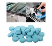 Unifizz 50PCS Liquide de lave-glace Concentré - Performance de nettoyage puissante, se dissout complètement - Liquide pour essuie-glace d'accessoires de voiture - Convient pour le pare-brise de