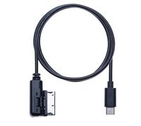 Unifizz AMI vers USB C Music Interface Adaptateur MP3 Compatible avec A-u-di A3, A4, S4, A5, S5, S6, A8, S8, A8-L, Q3 Q5, Q7, TT, R8, pour VW Je-tta, Golf Mk6, Touareg 0,5 m