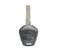 Unifizz Coque de clé de rechange pour télécommande Porsche Cayenne 911 996 Boxster S 986 Noir