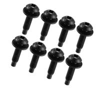 Unifizz Kit de 8 vis et boulons Torx M8 à tête dure étendue - Libération rapide pour Jeep Wrangler JK 2007-2018, remplacement de toit rigide et de dessus souple