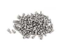 Unifizz Lot de 120 vis à tête hexagonale M3 x 8 mm en acier inoxydable 304