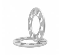 Unifizz Lot de 2 entretoises de roue universelles de 6 mm d'épaisseur pour 5 x 4,25 5 x 110 5 x 112 5 x 4,5 5 x 115 5 x 120 5 x 4,75 5 x 5 5 x 135 mm 5 x 5,5