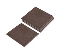 Unifizz Lot de 48 patins de protection autocollants en feutre pour pieds de chaise, 5 mm d'épaisseur, pieds en feutre anti-rayures pour sols en bois dur/stratifié/vinyle, pour tables et chaises