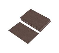 Unifizz Lot de 8 patins de protection autocollants en feutre pour pieds de chaise, 5 mm d'épaisseur, pieds en feutre anti-rayures pour sols en bois dur/stratifié/vinyle, pour tables et chaises