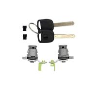Unifizz Paire de clés de serrure de porte avant gauche côté conducteur gauche et côté passager droit pour Hon-da Accord 1998-2002, Ci-vic 2001-2005, Ody-ssey 1999-2004, S2000 2000-2009