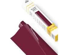 UNIFLEX® A - Flex de découpe Thermocollant Ecologique pour marquage sur textile : bordeaux - Sans solvant -Fabriqué en France