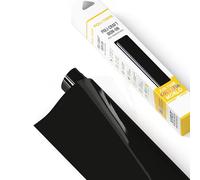 UNIFLEX® A - Flex de découpe Thermocollant Ecologique pour marquage sur textile : noir - Sans solvant -Fabriqué en France
