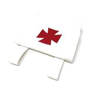 Uniform Store London Sac blanc avec motif de chevalier