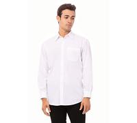 Uniform Works A730-S Chemiseà manches longues unisexe Blanc
