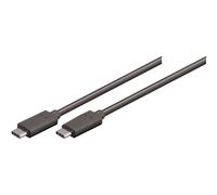 Uniformatic 10601, 1 m, USB C, USB C, USB 3.2 Gen 1 (3.1 Gen 1), 10 Gbit/s, Noir