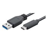 Uniformatic 10612 câble USB USB 2.0 2 m USB A USB C Noir