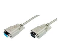 Uniformatic 12035, 5 m, VGA (D-Sub), VGA (D-Sub), Gris, Mâle/Femelle