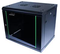 UNIFORMATIC Coffret Réseau 19 Pouces - Hauteur 9U - HxLxP 515x600x450 mm - Dimensions Utiles HxLxP 400x450x375 - Noir