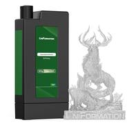 UNIFORMATION 1,2 kg Résine d'impression 3D standard à durcissement rapide UV à base de plantes avec haute précision et faible viscosité, convient pour 8K/12K/14K GK3 série impression 3D Transparent