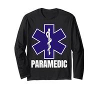 Uniforme ambulancier ambulancier EMT EMT EMS Star of Life Manche Longue