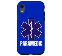 Uniforme ambulancier en Service EMT EMS Star of Life Arrière Coque pour iPhone XR