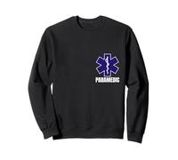 Uniforme ambulancier en Service EMT Star of Life Avant et arrière Sweatshirt
