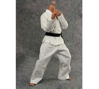 Uniforme Blanc Judo Gi, Uniforme Kung Fu, Veste De Costume, Pantalon Pour Homme 12 Pouces, Figurine Dragon, Échelle 1/6