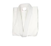 Uniforme d'arts martiaux de Judo Gi fabrication professionnelle avec ceinture blanche, kimono blanchi à tissage unique, parfait for la compétition ou l'entraînement pour Entraînement(White,XS-130CM)