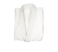 Uniforme d'arts martiaux de judo Gi fabrication professionnelle, kimono blanchi à tissage unique, parfait for la compétition ou l'entraînement avec ceinture blanche pour Entraînement(White,170CM)