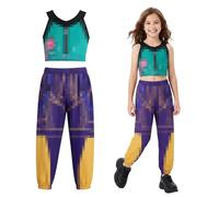 Uniforme de haut et de short de cosplay, costume de cosplay d'anime Hunters Zo-ey, costume d'idole de chanteur de films d'anime de cosplay pour enfants pour la fête d'habillage de scène de carnaval