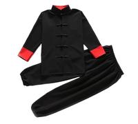 Uniforme de Kung Fu, vêtements traditionnels for garçons et filles, Costume Wushu, ensemble haut et pantalon, tenue de scène folklorique Tai Chi pour Tai Chi, Arts Martiaux(Style 2,110 100-110cm)