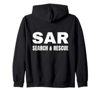 Uniforme de Recherche et de Sauvetage SAR réponse d'urgence Back Print Sweat à Capuche