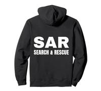 Uniforme de Recherche et de Sauvetage SAR réponse d'urgence Back Print Sweat à Capuche