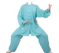 Uniforme De Tai Chi Vêtements D’Arts Martiaux, Chinois Traditionnel Costume Tang Arts Martiaux, Tenues De Kung Fu pour Méditation Qigong Matinaux Tenue D'entraînement pour Femmes B,S