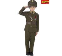 Uniforme D'officier Seconde Guerre Pour Enfant Taille : 10/12 Ans