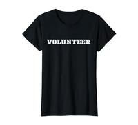 Uniforme du Personnel bénévole pour travailleur Social avec Texte T-Shirt Graphique avec Valeur